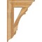 Ekena Millwork Olympic Traditional Rough Sawn Bracket, Western Red Cedar, 6"W x 24"D x 36"H BKT06X24X36OLY01RWR - alternate 3